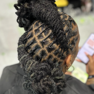 Loc Retwist & Style Challenge
