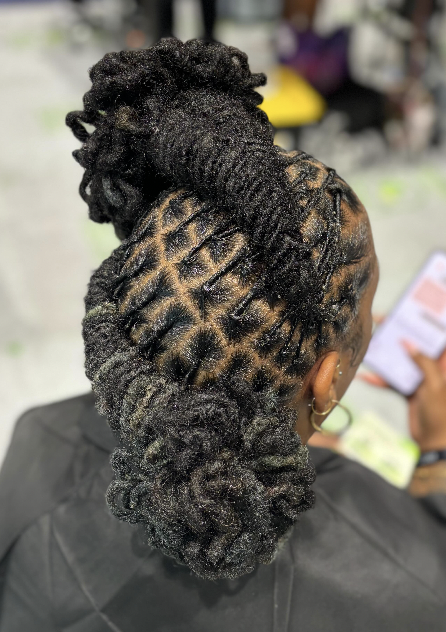 Loc Retwist & Style Challenge